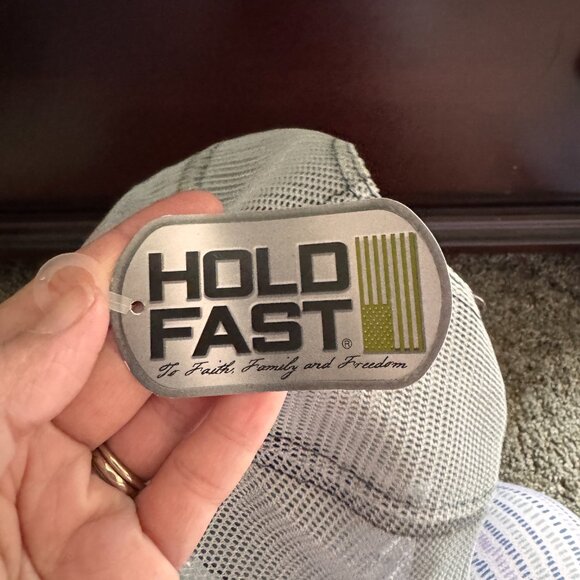 Hold Fast Men's Thin Blue Line Ball Cap - NWT - Picture 4 of 4